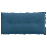 Produktbild för Ryggkudde Blå 100 x 50 cm Kordread tyg