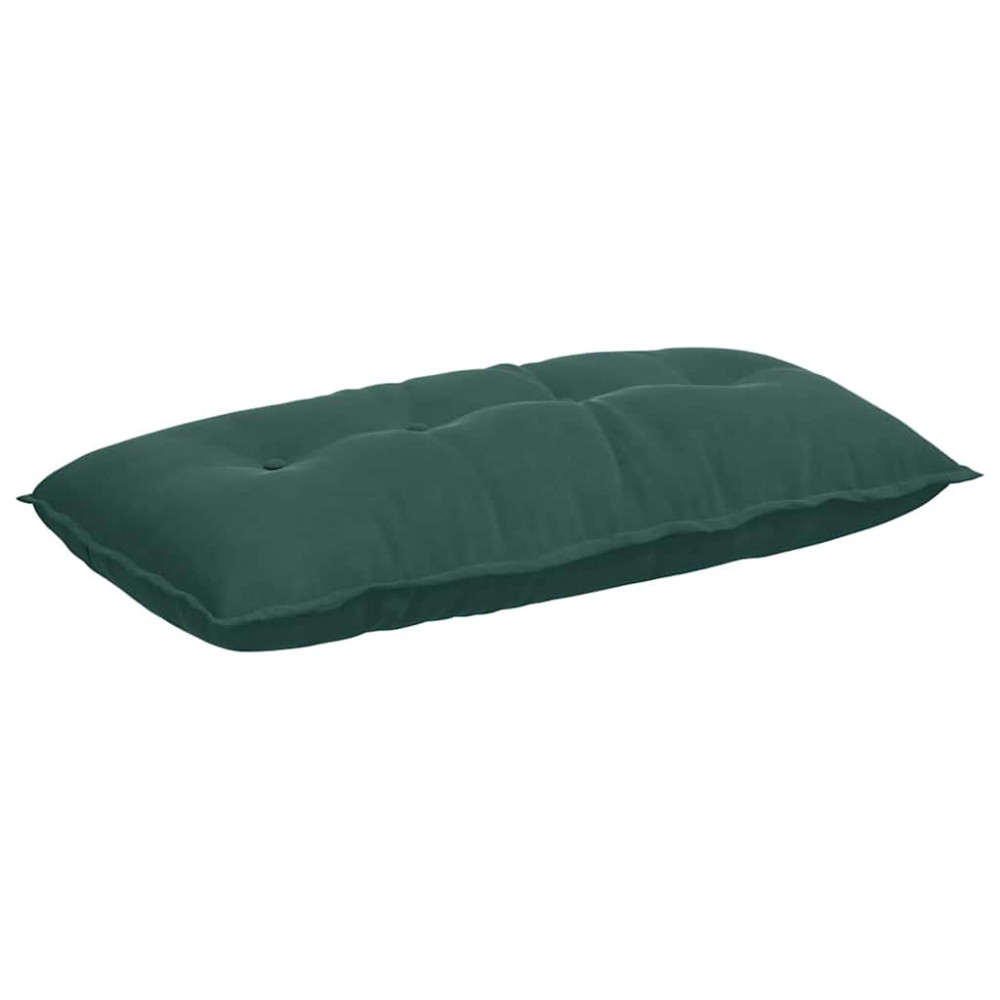 Produktbild för Ryggkudde Mörkgrön 100 x 50 cm Kordread tyg