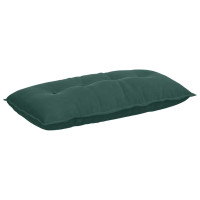 Produktbild för Ryggkudde Mörkgrön 100 x 50 cm Kordread tyg