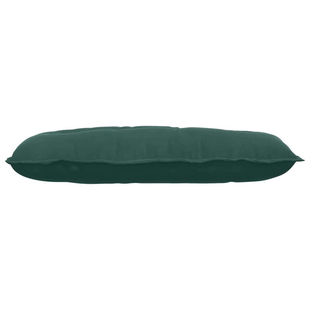 Produktbild för Ryggkudde Mörkgrön 100 x 50 cm Kordread tyg