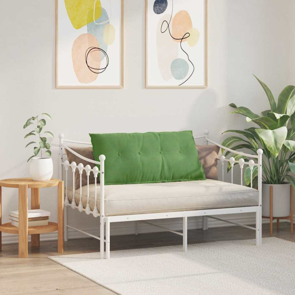 Produktbild för Ryggkudde Ljusgrön 100 x 50 cm Kordread tyg