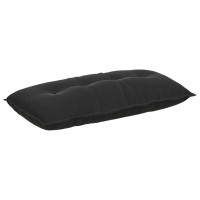 Produktbild för Ryggkudde Svart 100 x 50 cm Kordread tyg
