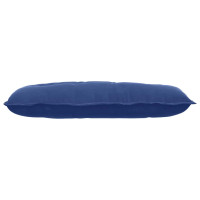 Produktbild för Ryggkudde Polisblå 100 x 50 cm Kordread tyg