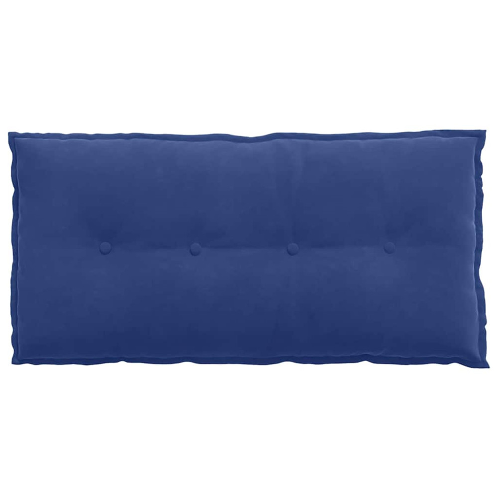 Produktbild för Ryggkudde Polisblå 100 x 50 cm Kordread tyg