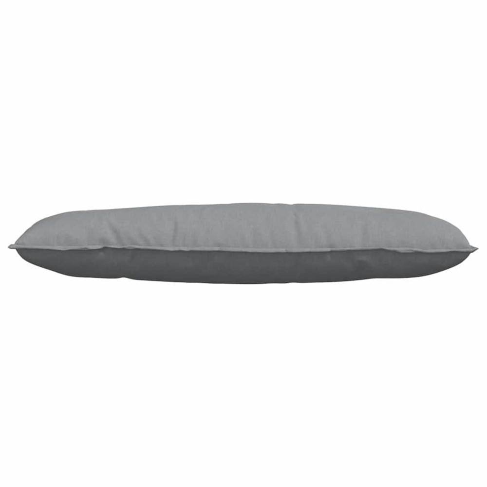 Produktbild för Ryggkudde Ljusgrå 120 x 19 x 50 cm tyg