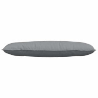 Produktbild för Ryggkudde Ljusgrå 120 x 19 x 50 cm tyg