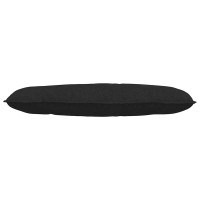 Produktbild för Ryggkudde Svart 120 x 19 x 50 cm tyg