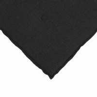 Produktbild för Ryggkudde Svart 120 x 19 x 50 cm tyg
