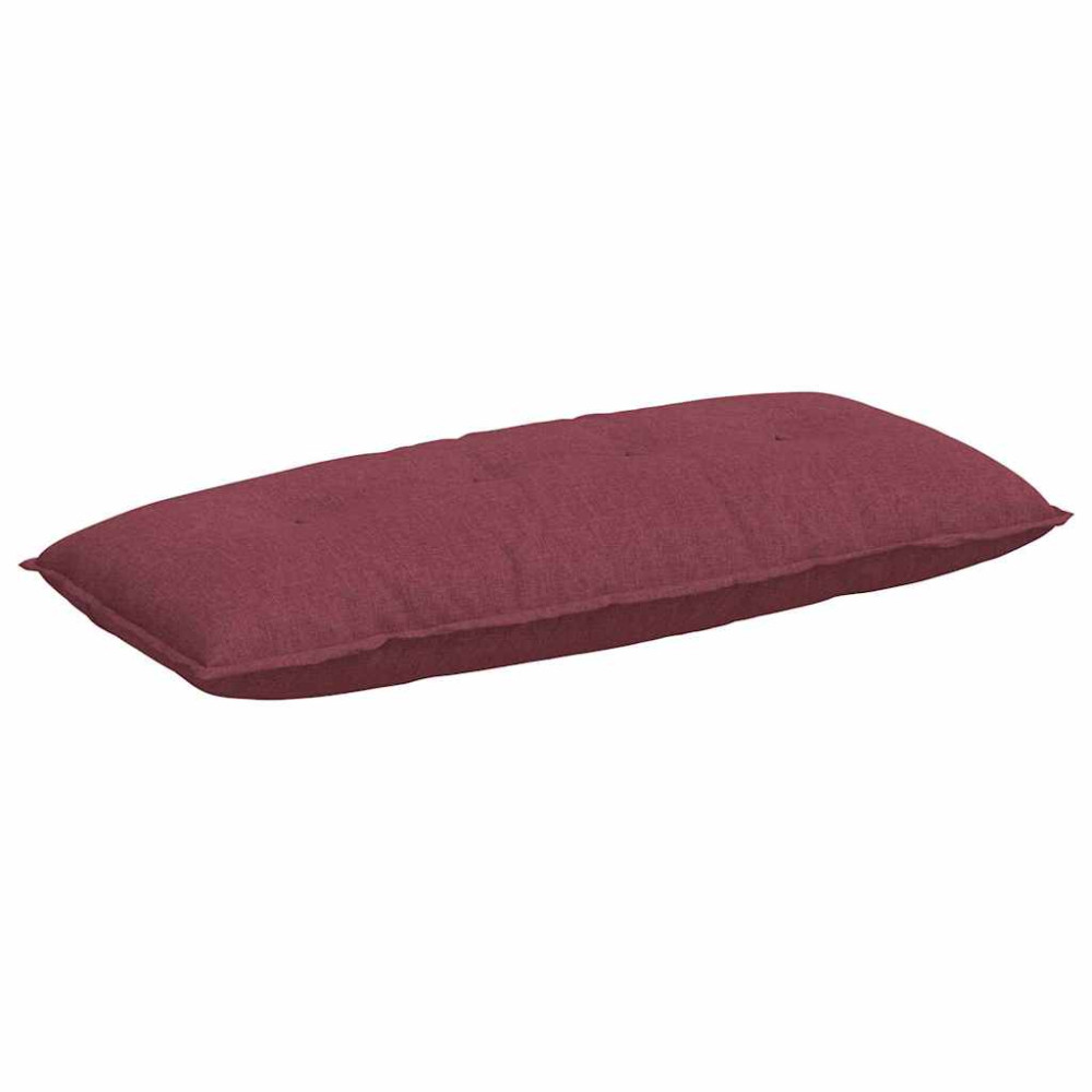 Produktbild för Ryggkudde Vinröd 120 x 19 x 50 cm tyg