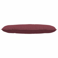 Produktbild för Ryggkudde Vinröd 120 x 19 x 50 cm tyg