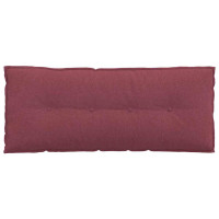 Produktbild för Ryggkudde Vinröd 120 x 19 x 50 cm tyg