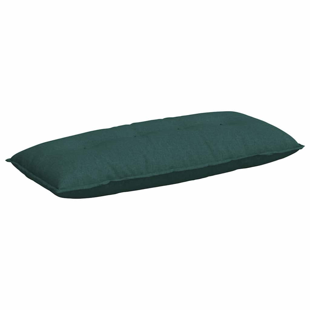 Produktbild för Ryggkudde Mörkgrön 120 x 19 x 50 cm tyg