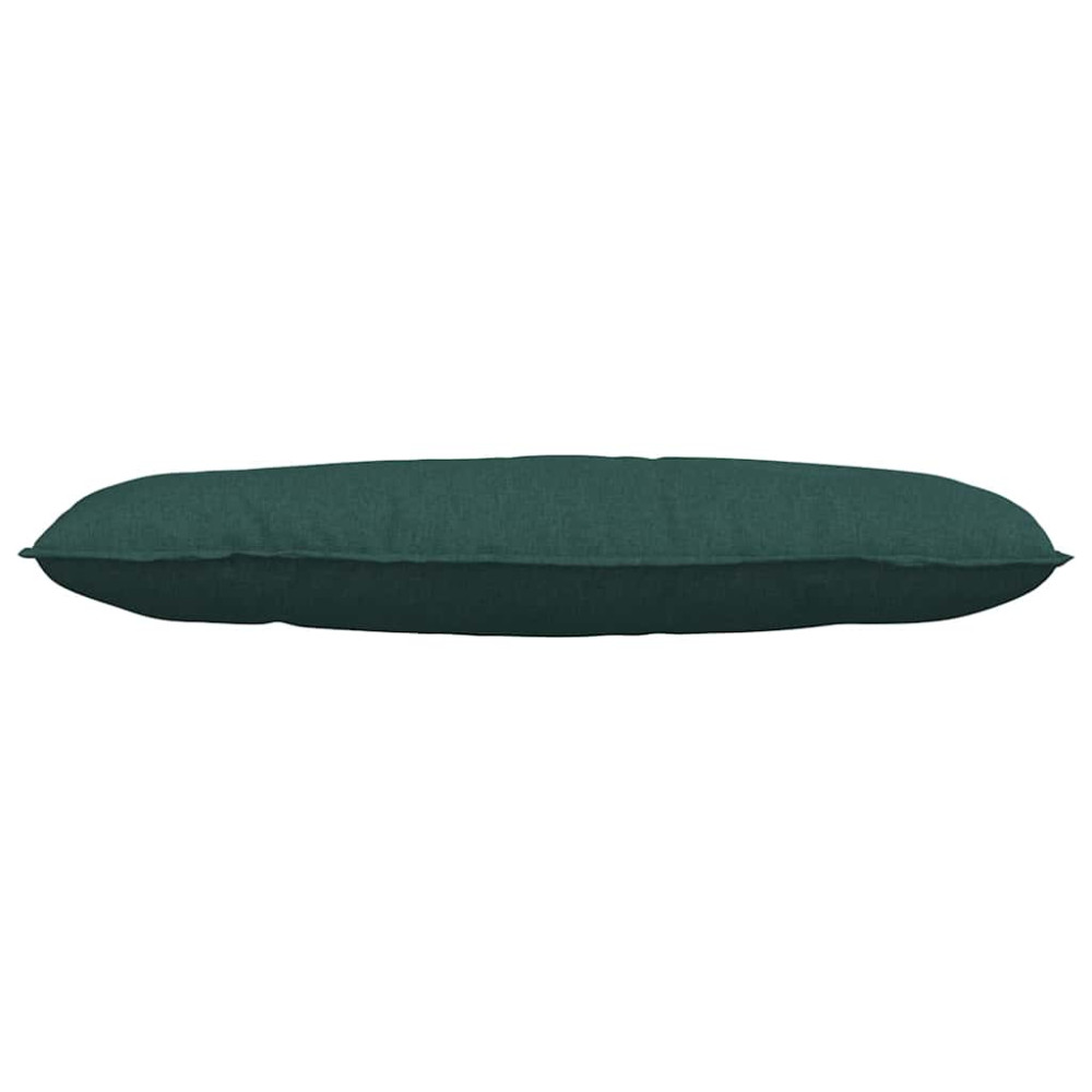 Produktbild för Ryggkudde Mörkgrön 120 x 19 x 50 cm tyg