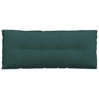 Produktbild för Ryggkudde Mörkgrön 120 x 19 x 50 cm tyg