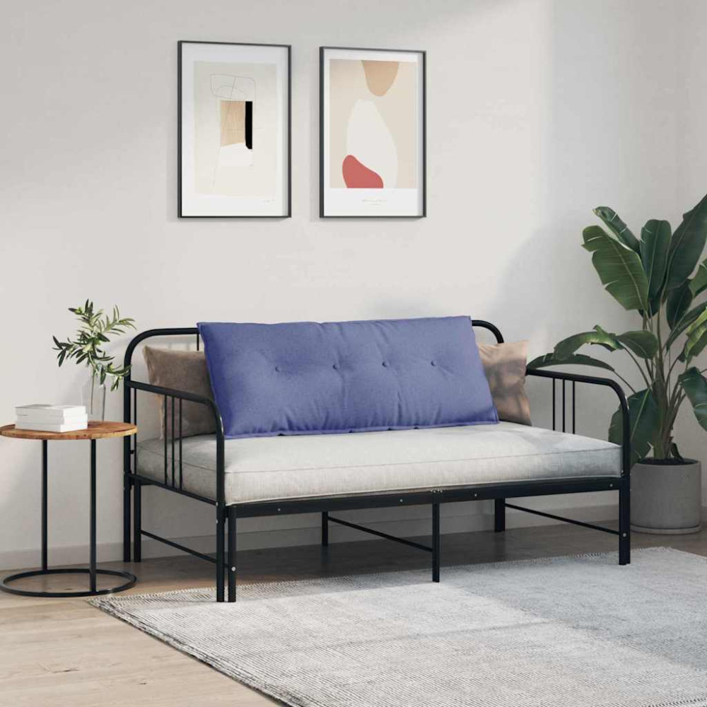 Produktbild för Ryggkudde Jeansblå 120 x 19 x 50 cm tyg