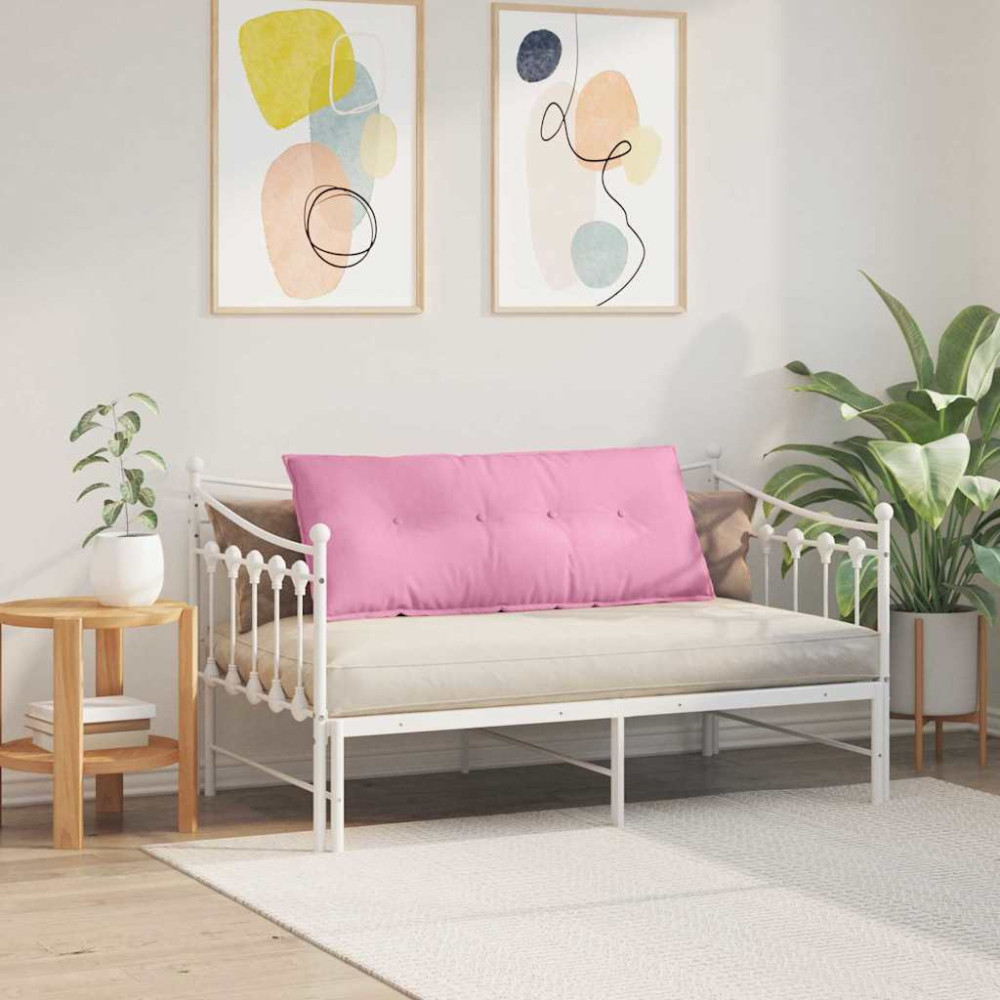 Produktbild för Ryggkudde Rosa 120 x 19 x 50 cm tyg