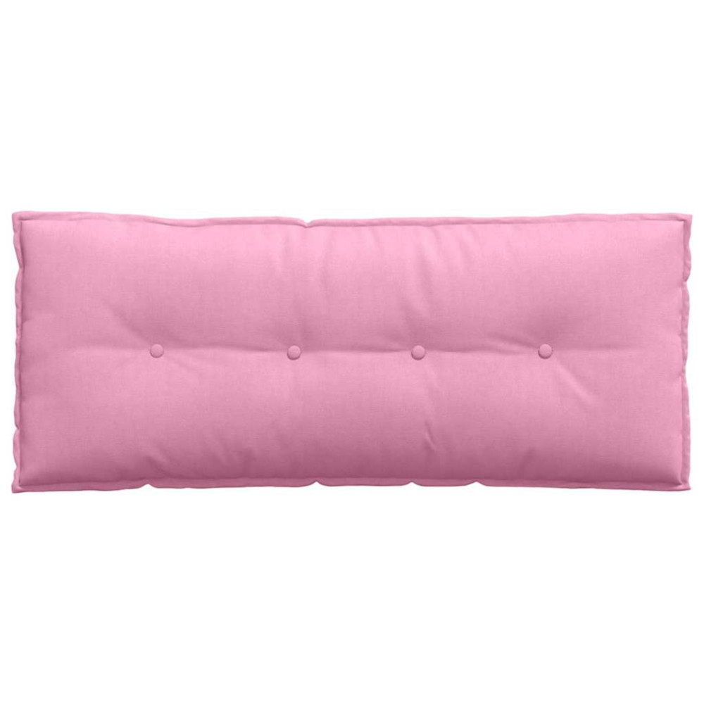 Produktbild för Ryggkudde Rosa 120 x 19 x 50 cm tyg