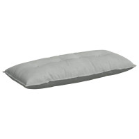 Produktbild för Ryggkudde Ljusgrå 120 x 50 cm Kordread tyg