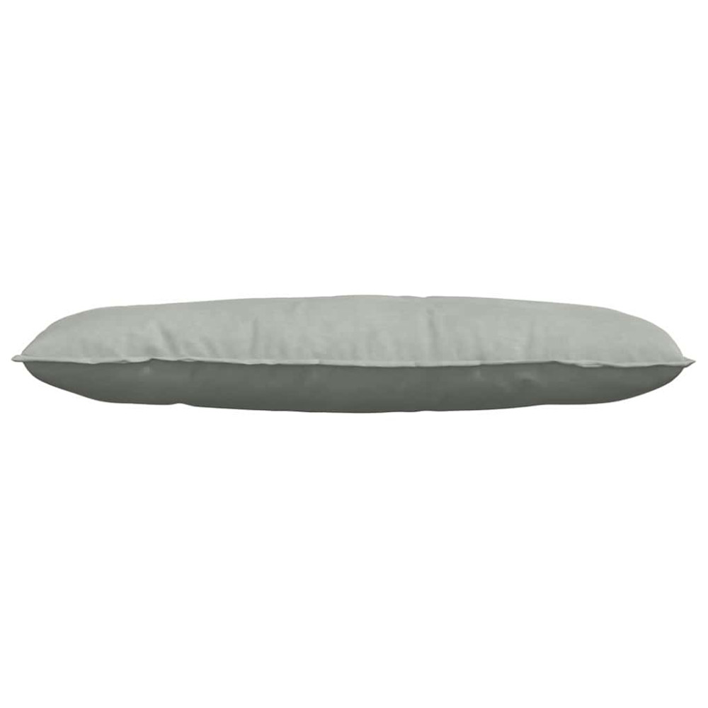Produktbild för Ryggkudde Ljusgrå 120 x 50 cm Kordread tyg