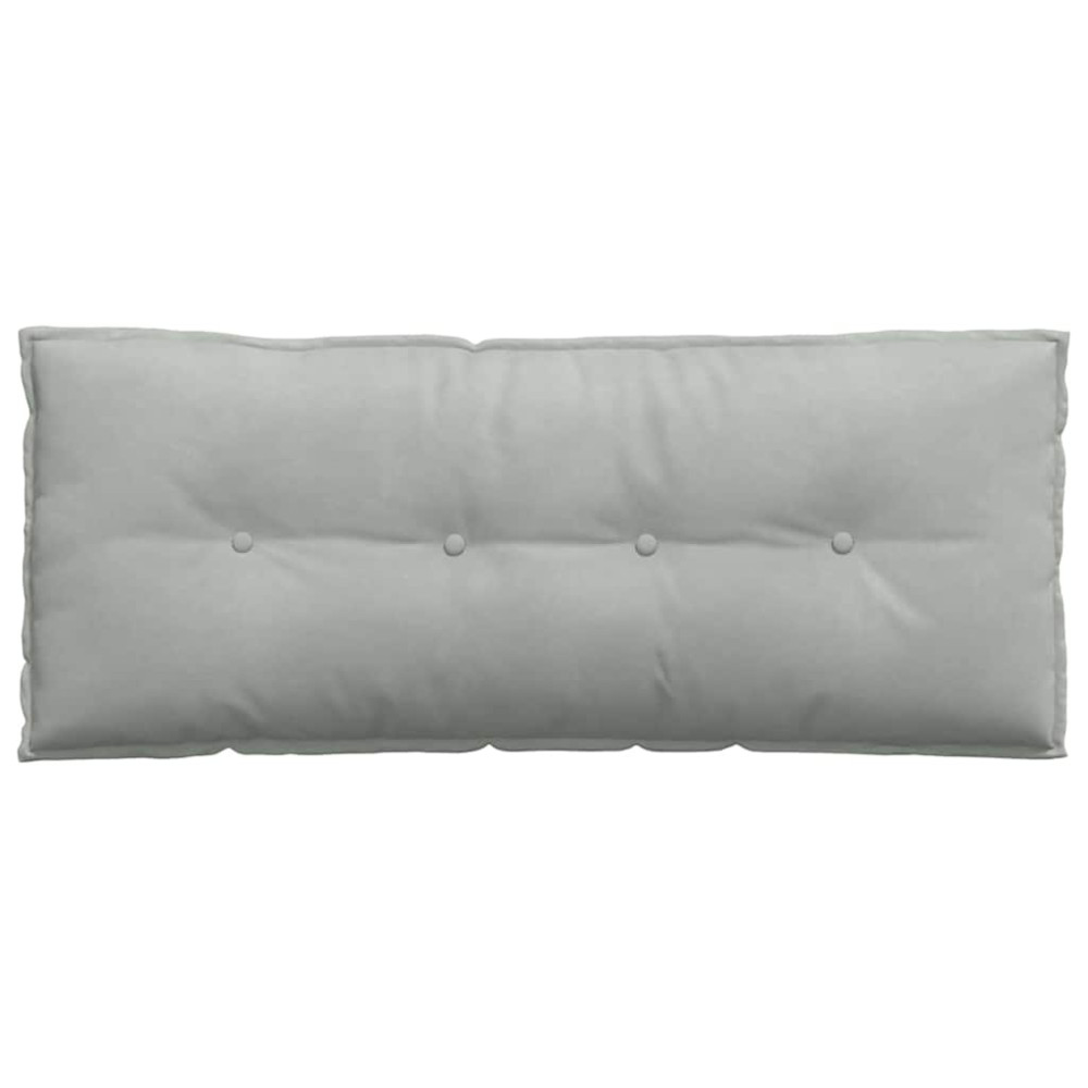 Produktbild för Ryggkudde Ljusgrå 120 x 50 cm Kordread tyg