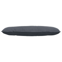 Produktbild för Ryggkudde Mörkgrå 120 x 50 cm Kordread tyg