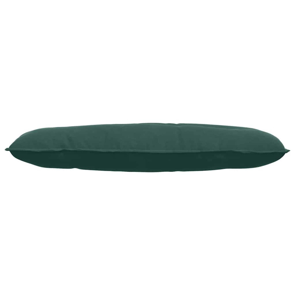 Produktbild för Ryggkudde Mörkgrön 120 x 50 cm Kordread tyg