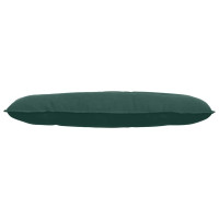 Produktbild för Ryggkudde Mörkgrön 120 x 50 cm Kordread tyg