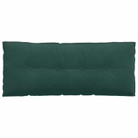 Produktbild för Ryggkudde Mörkgrön 120 x 50 cm Kordread tyg