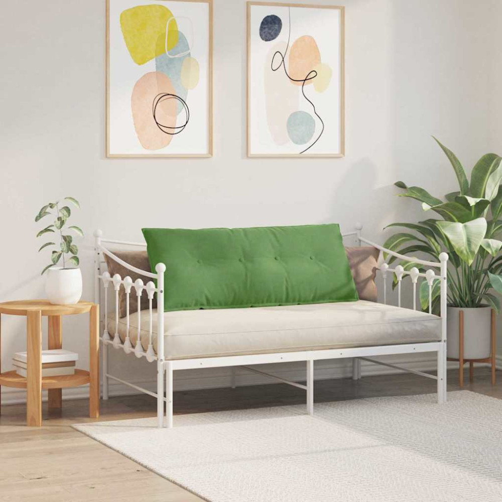 Produktbild för Ryggkudde Ljusgrön 120 x 50 cm Kordread tyg