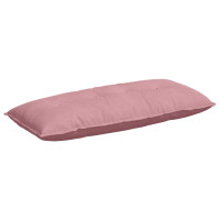 Produktbild för Ryggkudde Rosa 120 x 50 cm Kordread tyg