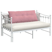 Produktbild för Ryggkudde Rosa 120 x 50 cm Kordread tyg