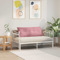 Produktbild för Ryggkudde Rosa 120 x 50 cm Kordread tyg