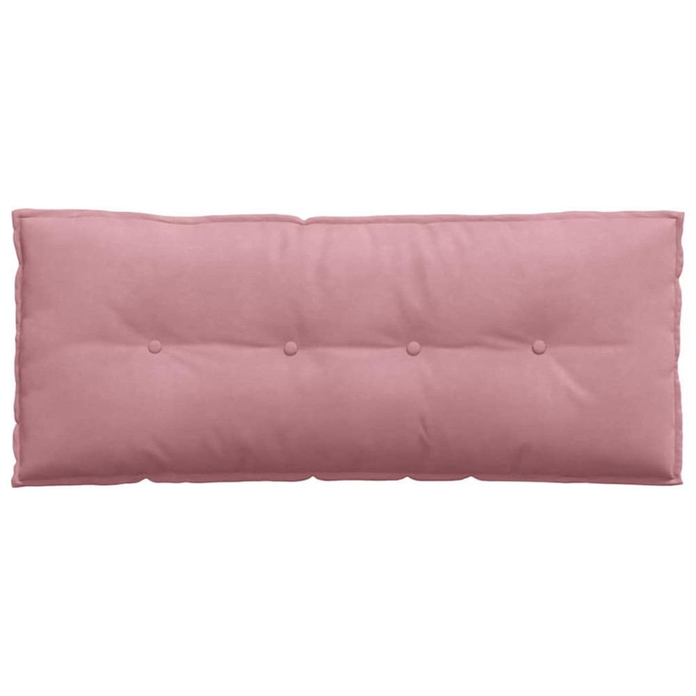 Produktbild för Ryggkudde Rosa 120 x 50 cm Kordread tyg