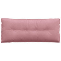 Produktbild för Ryggkudde Rosa 120 x 50 cm Kordread tyg