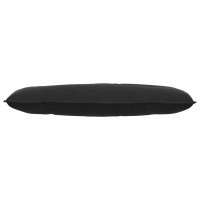 Produktbild för Ryggkudde Svart 120 x 50 cm Kordread tyg