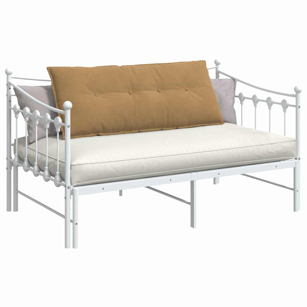 Produktbild för Ryggkudde Brun 120 x 50 cm Kordread tyg