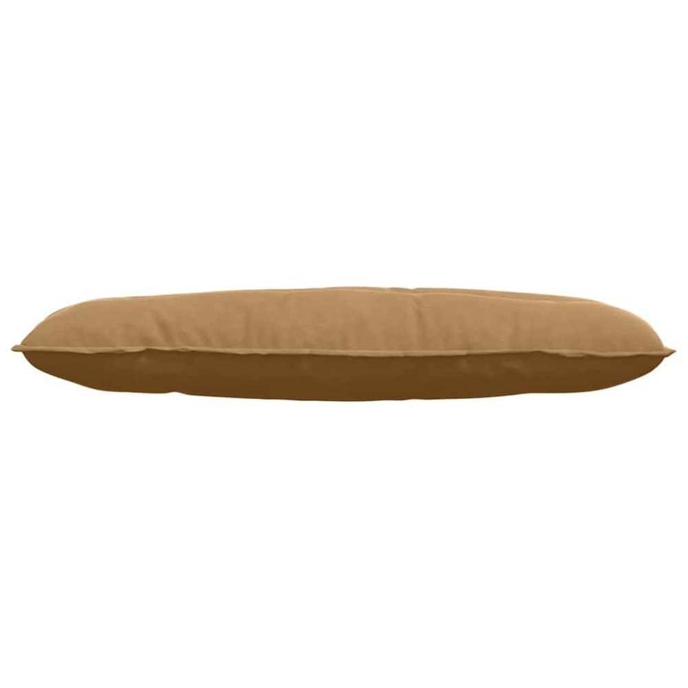 Produktbild för Ryggkudde Brun 120 x 50 cm Kordread tyg