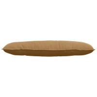 Produktbild för Ryggkudde Brun 120 x 50 cm Kordread tyg