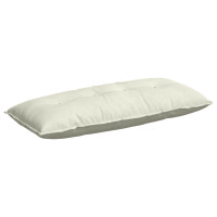 Produktbild för Ryggkudde Kräm 120 x 50 cm Kordread tyg