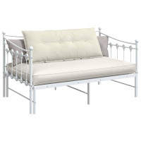 Produktbild för Ryggkudde Kräm 120 x 50 cm Kordread tyg