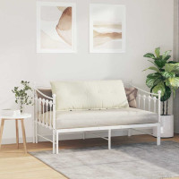 Produktbild för Ryggkudde Kräm 120 x 50 cm Kordread tyg