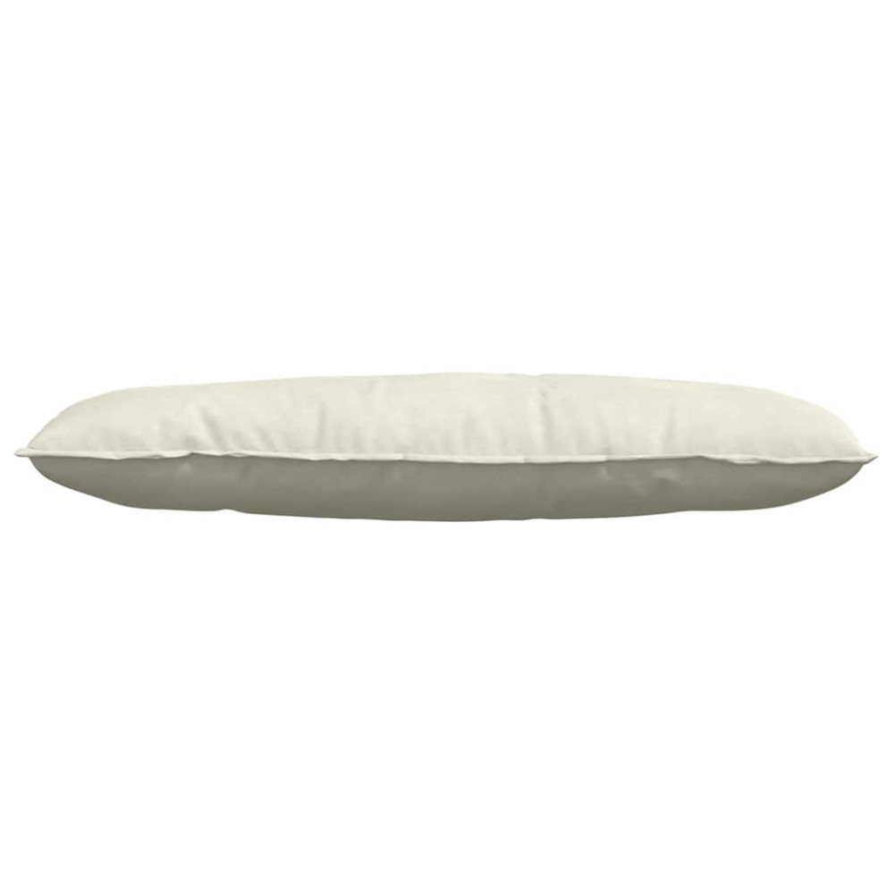 Produktbild för Ryggkudde Kräm 120 x 50 cm Kordread tyg