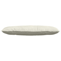 Produktbild för Ryggkudde Kräm 120 x 50 cm Kordread tyg