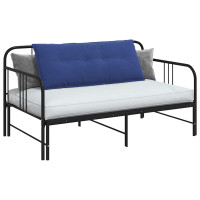 Produktbild för Ryggkudde Polisblå 120 x 50 cm Kordread tyg