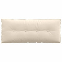 Produktbild för Ryggkudde Beige 120 x 50 cm Mikrofiber Tyg