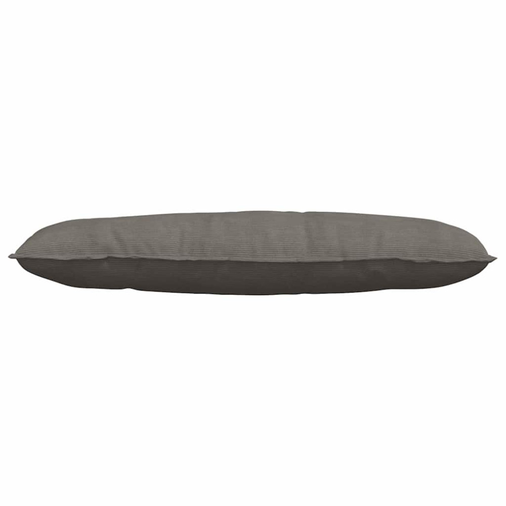 Produktbild för Ryggkudde Ljusgrå 120 x 50 cm Kordread tyg