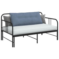 Produktbild för Ryggkudde Blå 120 x 50 cm Kordread tyg