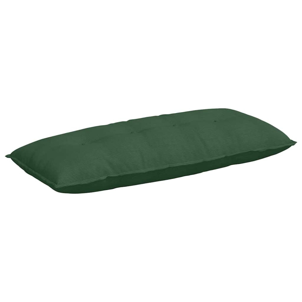 Produktbild för Ryggkudde Jungelgrön 120 x 50 cm Kordread tyg