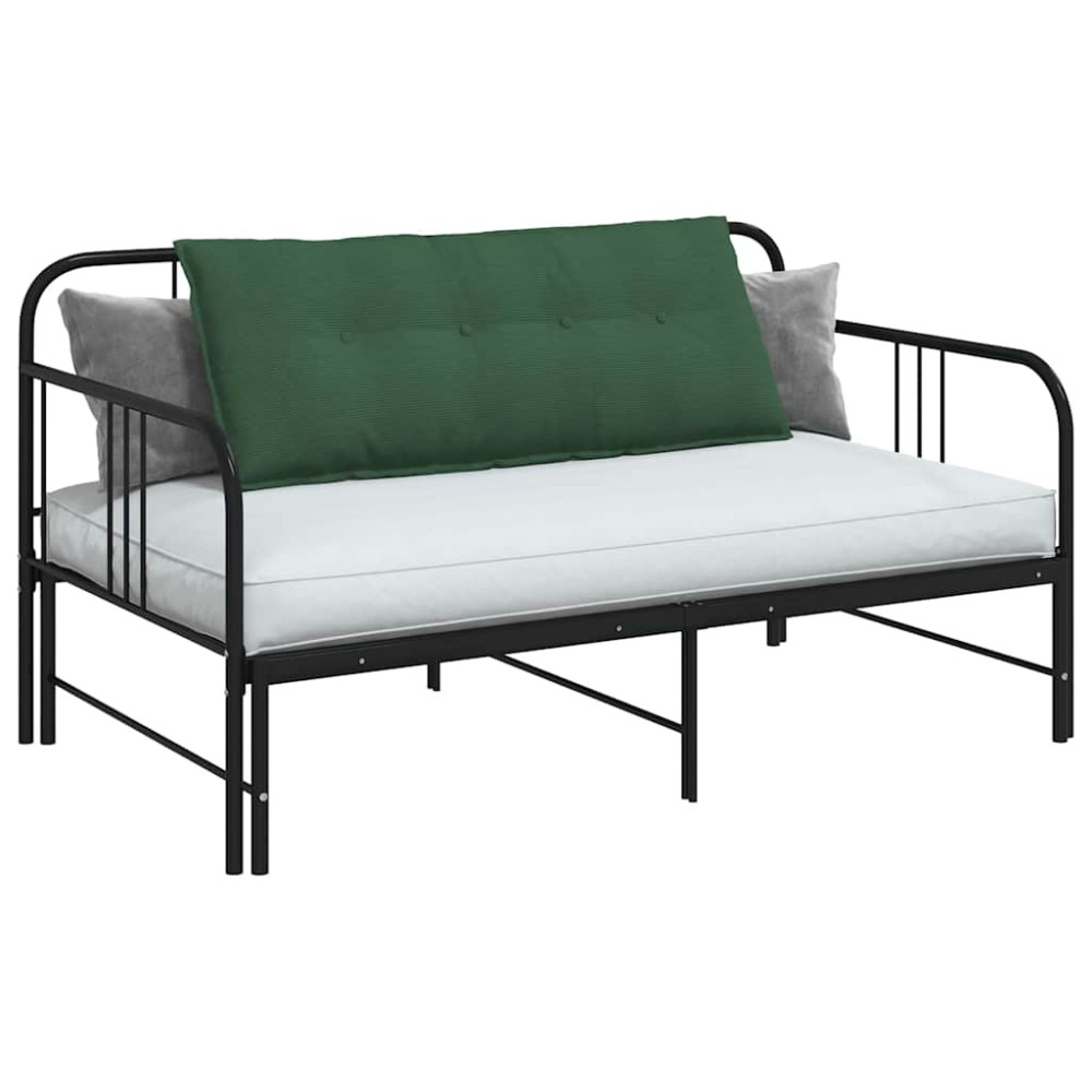Produktbild för Ryggkudde Jungelgrön 120 x 50 cm Kordread tyg
