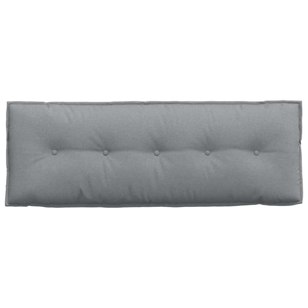 Produktbild för Ryggkudde Ljusgrå 140 x 19 x 50 cm tyg